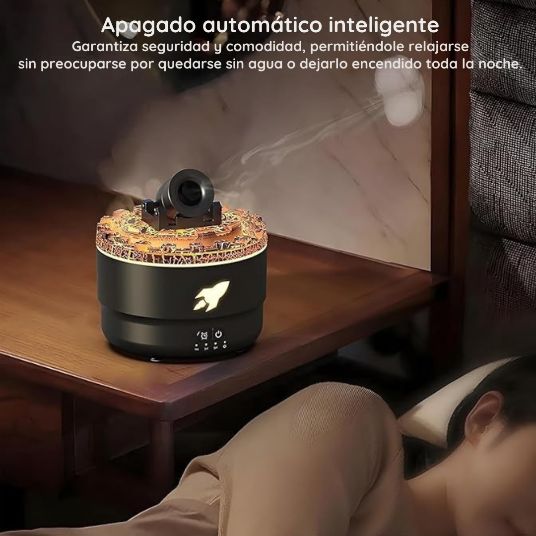 Humidificador en forma de cañón - Antiestrés